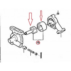 Bomba de aceite del rotor original Piaggio Porter 1000