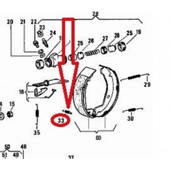 Spring Jaws Original Piaggio Ape Tm