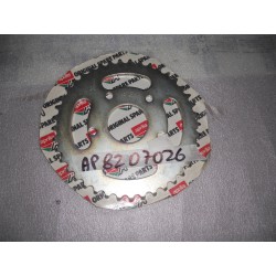 Couronne en acier 41 dents d'origine Aprilia Rx / Touareg / Rouge Rose / Af1 50