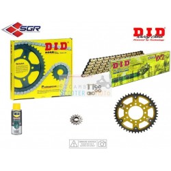 Hicieron transmisión de cadena Kit Race Oro Kawasaki Gpz S 500 1987-1993