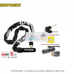 CATENA KRIPTONITE CON LUCCHETTO KRIPTONITE INTEGRATO KEEPER DA 120CM