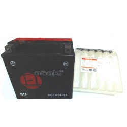 Battery Ybtx14-Bs Cbtx14-Bs Bmw 800 Gs 07-10 Without Acid Kit