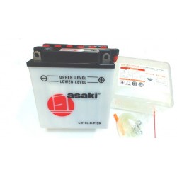 Batteria Asaki Cb10L-B-P 12V 11A Senza Kit Acido