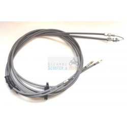 La transmision por cable de freno de mano 505 Cm Piaggio Ape original Mp 600601