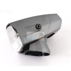 Projecteur LED Phare avant Gris Triom original Piaggio Bonjour Sc