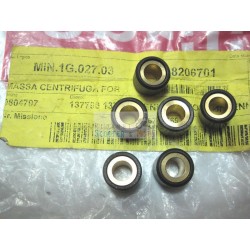 Kit de masas rodillos del variador 15x12  Rally Aprilia SR 50