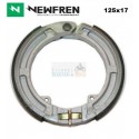 Coppia Ganasce Freno Anteriore Newfren Ape Fl Fl2 50 1989-1995 Tl6T