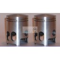 Couple Pistons piston Kolben Yamaha 125 E2C-S-Rd 2Cil Lamellare1975 44