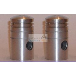 Coppia Pistoni Piston Kolben Puch 125 Tt-Sl 1950-1952 Twingle Cilghisa 40