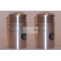 Pistons à piston Kolben Puch 125 Tt-1950-1952 Twingle Cilghisa Sl 39,5