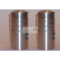 Coppia Pistoni Piston Kolben Puch 250 S4-Sg-Militare 1939-1940 Twingle 47