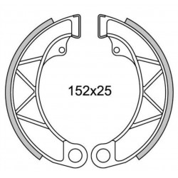 Bremsbacken Vorne Hinten Lambretta Li 125 150 175 175 TV