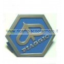 Scudetto Piaggio Hexagon Incastro 32 mm Vespa Px Pk