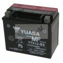 Yuasa Batterie Ytx12-Bs Adly Cross Road X 150 07/08 Ohne Säure-Kit