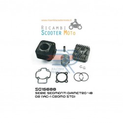 segments de diamètre 48 DR Piaggio NRG Power Dd 2T Spécial 50 07 12