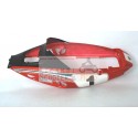 Asiento trasero casco cubierta Malaguti F 12 Paint Ducati Corse