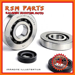 Kit revisione albero motore cuscinetti e paraoli Honda Bali 50