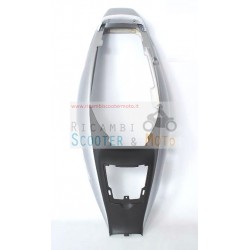 Asiento trasero casco cubierta Malaguti F12 pintura de plata Racing Vida