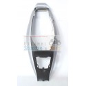 Asiento trasero casco cubierta Malaguti F12 pintura de plata Racing Vida