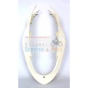 Casco trasero original Malaguti contrasena 250 blanco marfil