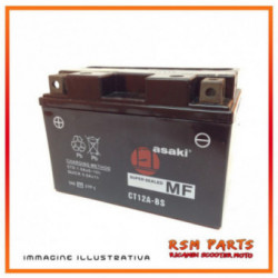 Batterie Ct12A-B Équivalent Yt12A-B Kaw Z 1000 Abs Gauche 14/16 Sans Kit Acide