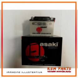 Batteria Asaki Cbtx4L-Bs Eq Yuasa Ytx4L-Bs Gilera Runner Poggiali 50 02 Senza Kit Acido