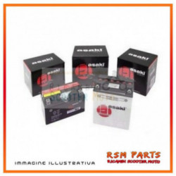 Batterie Asaki Cb14-A2 C / A-Yb14 A2 Honda Xl Rm / Lm (Pd04) 600 85/87 Ohne Säure-Kit