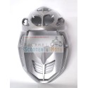 Escudo frontal original Malaguti F 12 R plata brillante