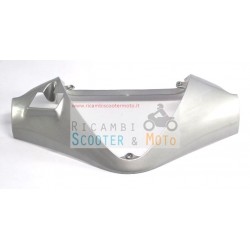 Front handlebar cover Original Malaguti F 12 Phantom Silver Polished