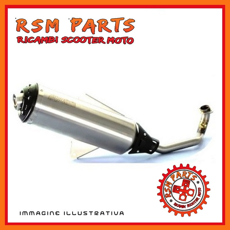 1900029 Muffler Polini Piaggio Beverly 300 IE (2010-2014) | eBay