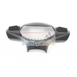 Front handlebar cover Original Malaguti Dvd 50 Gloss Black