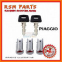 locks Series 3 pieces Piaggio Vespa PK 125 XL from 1986 to 1989