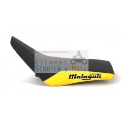 Sella Sellone Originale Malaguti Grizzly 50 10 Giallo / Nero