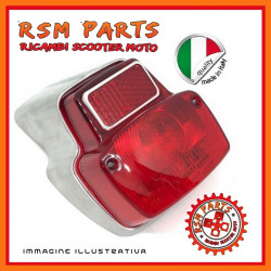 Stop fanale posteriore in metallo Originale SIEM Vespa 125 Primavera