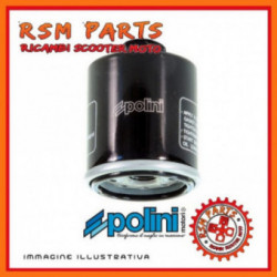 Polini filtre à huile en métal d 52x70 mm Peugeot 300 10/12 Geopolis