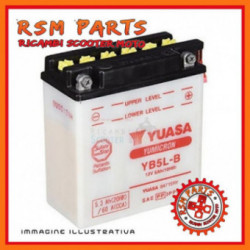 Batterie Yuasa Yb5L-B Baotian Roues Scout 12 50 4T Sans Kit Acide