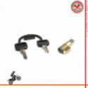 Serrure de direction Vespa 50 R 6 mm Modèle long Guide Grossa