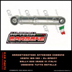 Front shock absorber Metal Galvanized Vespa GL