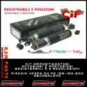 Kit Ammortizzatori Regolabili Vespa Px 125 E Anteriori E Posteriori Carbon Look