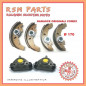 Kit brake shoes 4 and rear cylinders CHATENET Speedino
