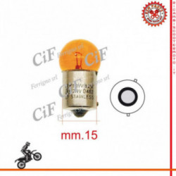 Flèches Vespa LXV Ambre Ampoule 12V 10W 15S