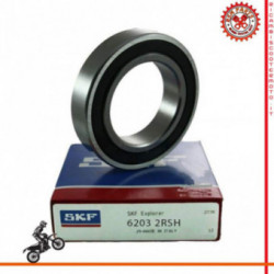 Cuscinetto Skf 17X40X12 Ruota Posteriore Piaggio Sfera Rst 50 1995-1997