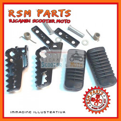 Couple rider footpegs Original Aprilia Pegaso 650 IE