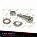 Tc Screw With Nut And Washers Vespa (T2 / 125) (D) 125 2T 1959-65