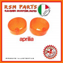 Coppia Plastica gemma Indicatore Freccia Aprilia Rally 50