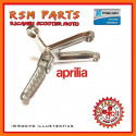 Supporto pedana passeggero DX Aprilia RSV 1000 R