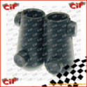 Couple Legs For Easel Vespa 90 Primavera ET3 Rubber Blacks