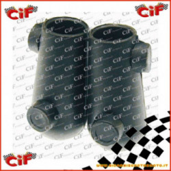 Jambes couple pour 125 Vespa Primavera Chevalet ET3 caoutchouc Blacks