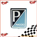 Scudetto logo fregio scudo anteriore adesivo resinato Piaggio Vespa Vecchi Modelli