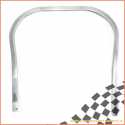 Silver gray plastic shield edge profile Piaggio Vespa PK 50 S